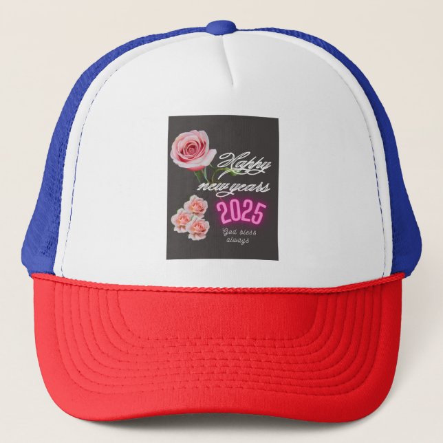 Sombrero de camionero de Año Nuevo (Anverso)