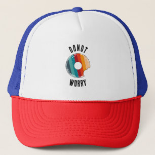 Sombrero de camionero de arco iris del rojo rojo r