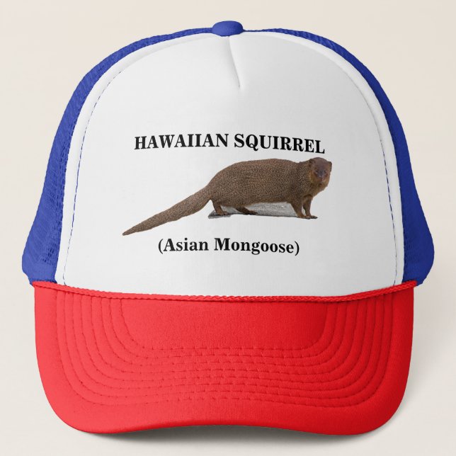 Sombrero de camionero de ardilla hawaiana (asiátic (Anverso)