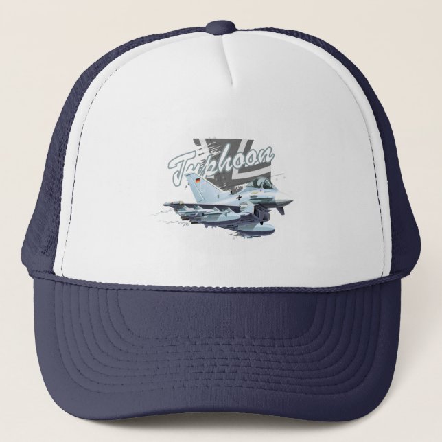 sombrero de camionero de avión personalizado (Anverso)