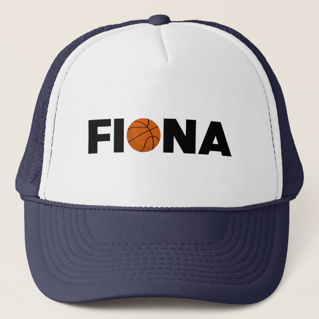 Sombrero de Camionero de Baloncesto de Fiona (Anverso)