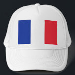 Sombrero de camionero de bandera de Francia<br><div class="desc">Sombrero de camionero de bandera de Francia</div>
