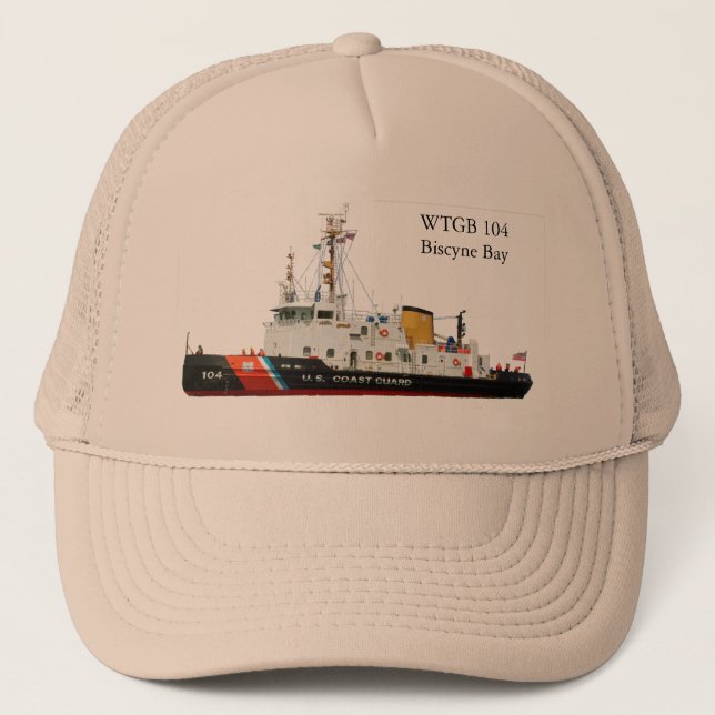 sombrero de camionero de Biscyne Bay (Anverso)
