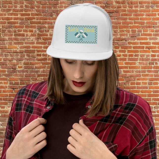 Sombrero de camionero de bolas de rosca (Subido por el creador)