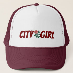 Sombrero de camionero de Chica de la ciudad