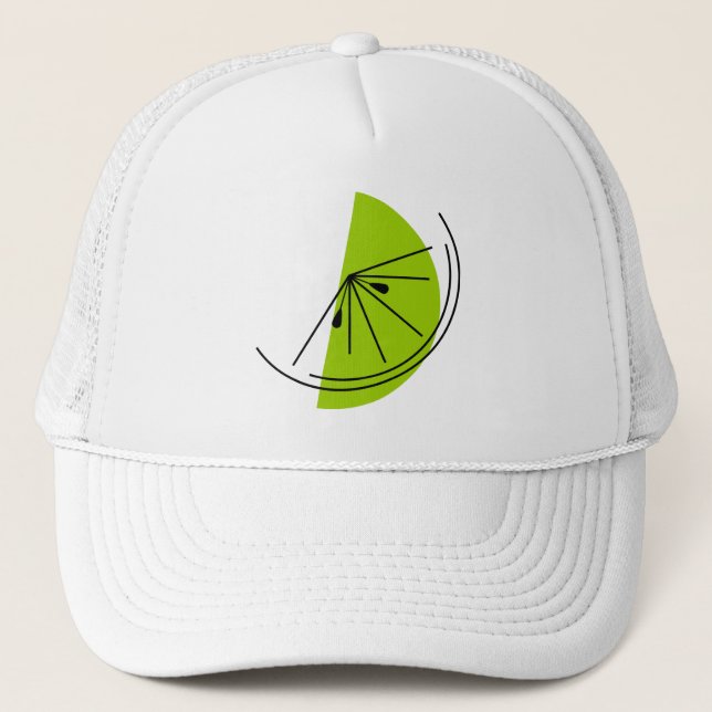 sombrero de camionero de Citrus Lime (Anverso)