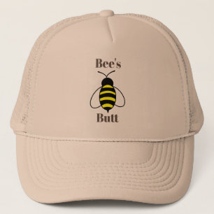 Sombrero de camionero de culo de Bee