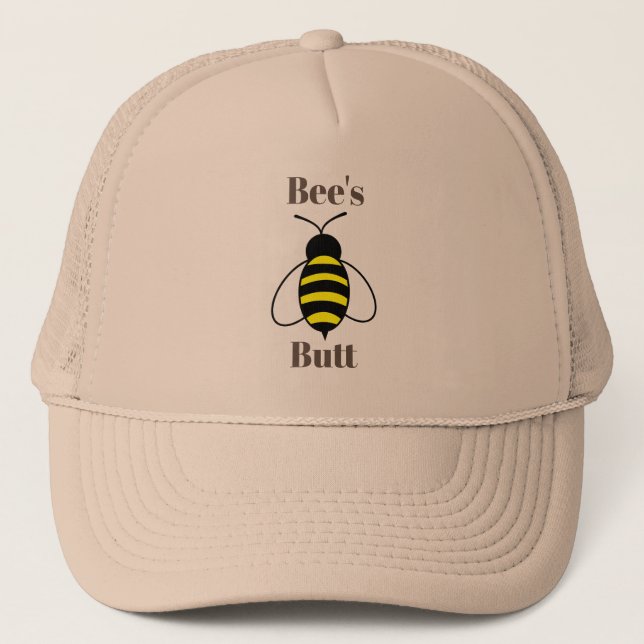 Sombrero de camionero de culo de Bee (Anverso)