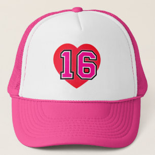 Sombrero de camionero de cumpleaños 16