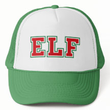 Sombrero de camionero de Elf de Holiday