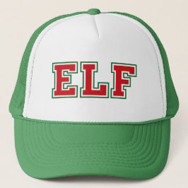 Sombrero de camionero de Elf de Holiday