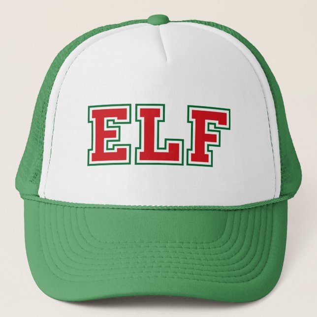 Sombrero de camionero de Elf de Holiday