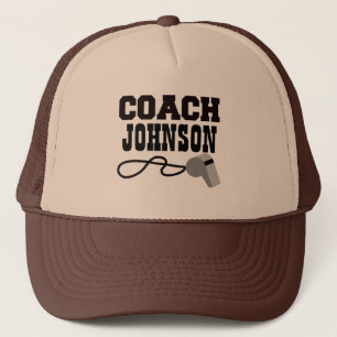 Sombrero de camionero de entrenador personalizado