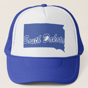 Sombrero De Camionero De Forma Estado De Dakota De