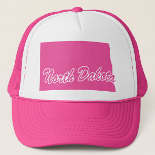 Sombrero De Camionero De Forma Estado De Dakota De