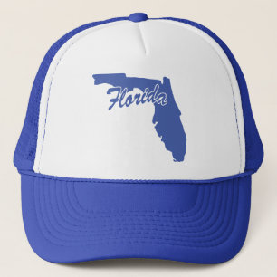 Sombrero De Camionero De Forma Estado De Florida