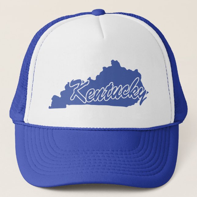 Sombrero De Camionero De Forma Estado De Kentucky (Anverso)