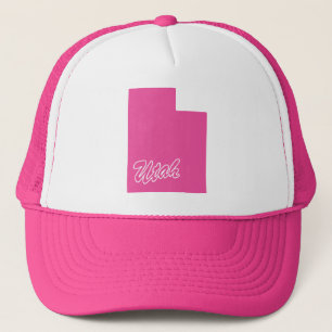 Sombrero De Camionero De Forma Estado De Utah