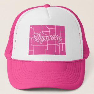 Sombrero de Camionero De Forma Estado De Wyoming