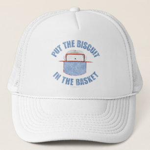 Sombrero de camionero de la cesta de bizcocho (hoc