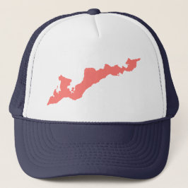 Sombrero de camionero de la isla de los pescadores
