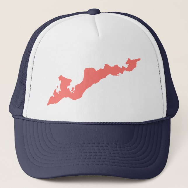 Sombrero de camionero de la isla de los pescadores (Anverso)