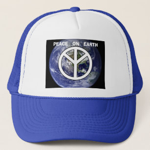 Sombrero de Camionero de la Paz en la Tierra