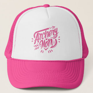 Sombrero de camionero de mamá de tiro al arco