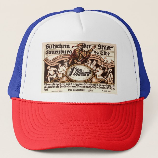 Sombrero de camionero de marca nogeld Lauenburg (Anverso)