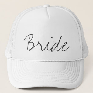 Sombrero de camionero de novia