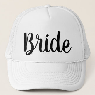 Sombrero de camionero de novia