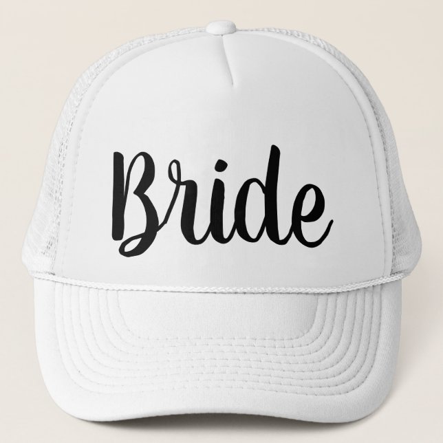 Sombrero de camionero de novia (Anverso)