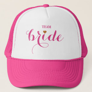 Sombrero de camionero de novia del equipo Personal