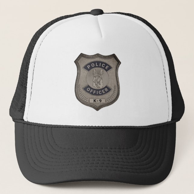 Sombrero de camionero de oficial K9 (Anverso)