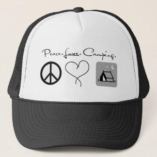 Sombrero de camionero de Peace Love Camping