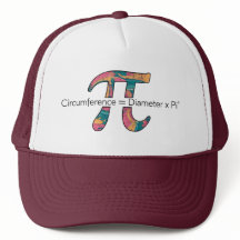 Sombrero de camionero de Pi Day - Diseño matemátic