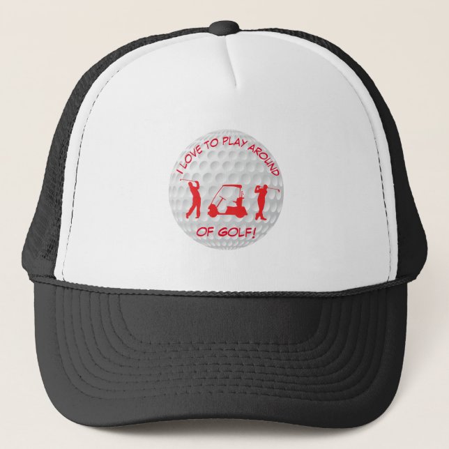 Sombrero de Camionero de Silhouette Rojo (Anverso)