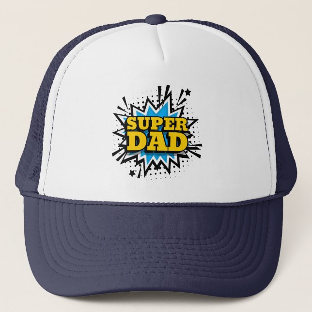 Sombrero de camionero de Super Dad (Anverso)