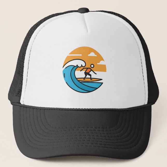 Sombrero de camionero de surf (Anverso)
