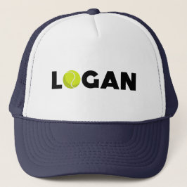 Sombrero de camionero de tenis de Logan