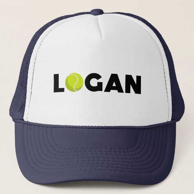 Sombrero de camionero de tenis de Logan (Anverso)