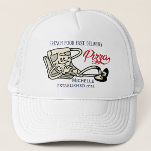 Sombrero de camionero de tipo Pizza Lover - Malla
