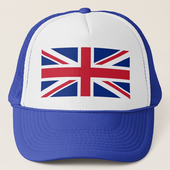 Sombrero de camionero de Union Jack (Anverso)