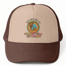 Sombrero de camionero de venta de garaje — ¿Adivin