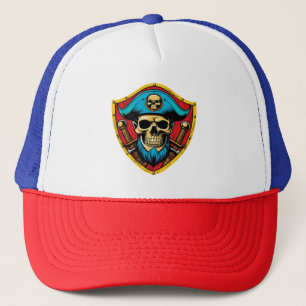 Sombrero de camionero del Capitán del Pirata