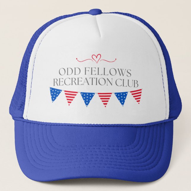 Sombrero de Camionero del Club de Recreación de Od (Anverso)