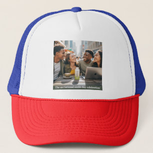 Sombrero de camionero del día de la sonrisa nacion