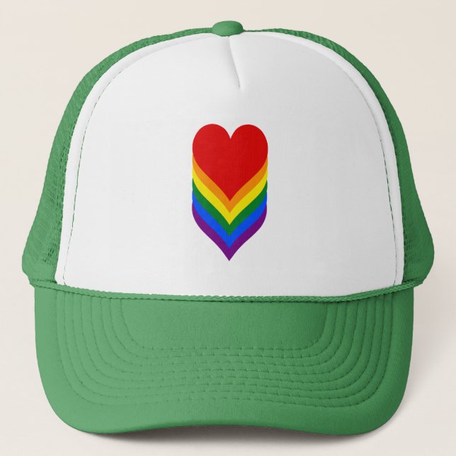 Sombrero de camionero del orgullo LGBT (Anverso)