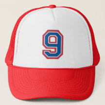 Sombrero de camionero del partido de cumpleaños 9