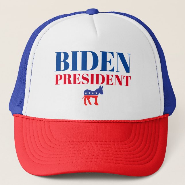 Sombrero de camionero del presidente Biden (Anverso)